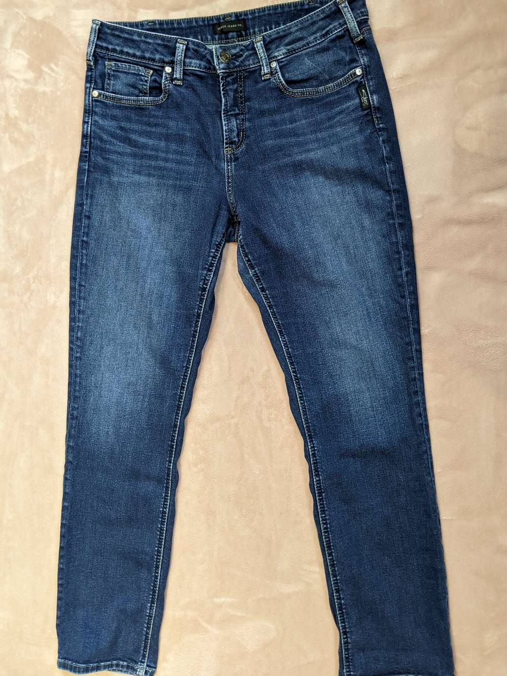 Silver Suki Straight Jeans